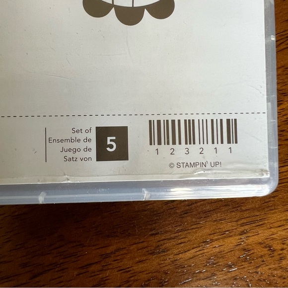 Stampin Up! Punch Bunch set of 5 clear mount stamp set-New - Picture 2 of 5